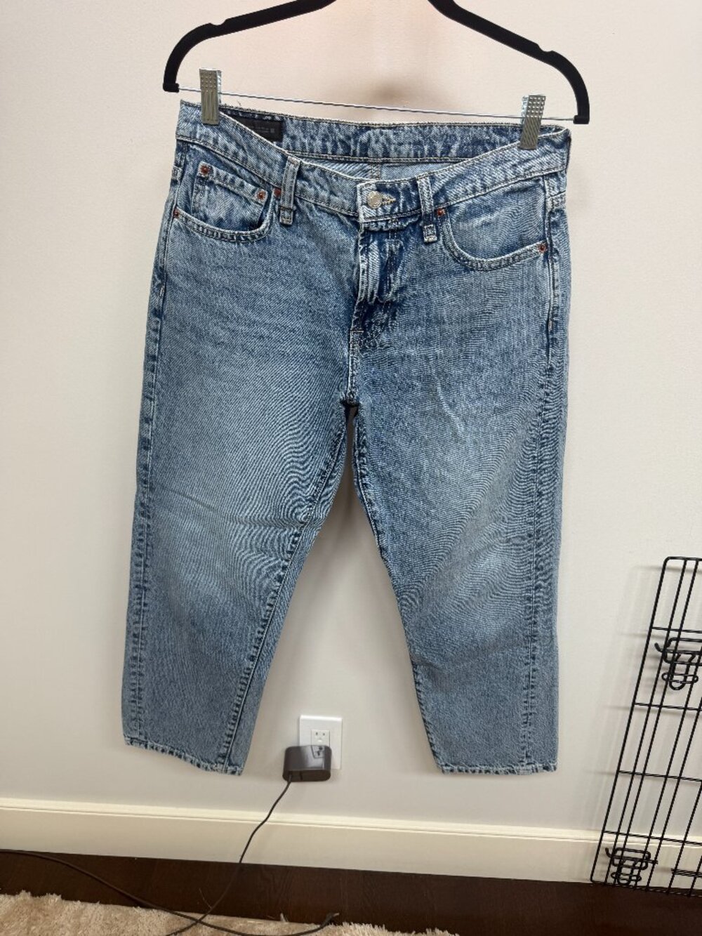 Zara low rise jeans